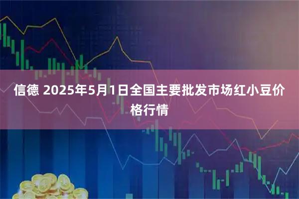 信德 2025年5月1日全国主要批发市场红小豆价格行情