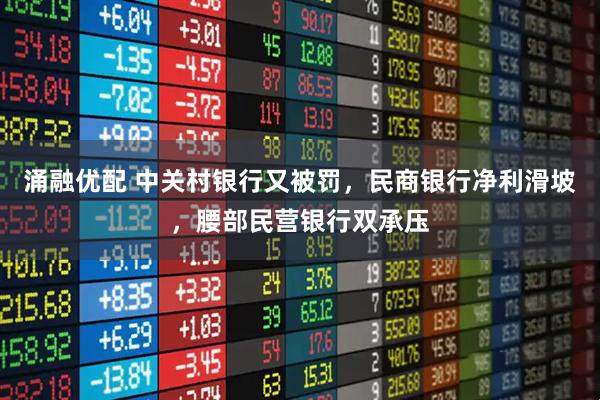 涌融优配 中关村银行又被罚，民商银行净利滑坡，腰部民营银行双承压